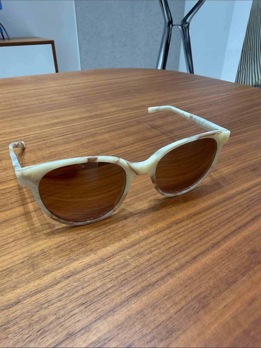 Costa women’s Cream Tortoiseshell Sunglasses with Brown Lenses